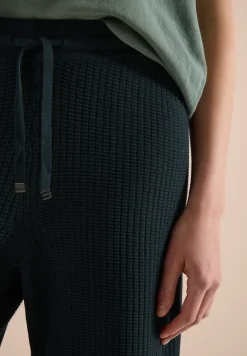 Wide Leg Strickhose im Loose Fit