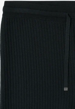 Wide Leg Strickhose im Loose Fit