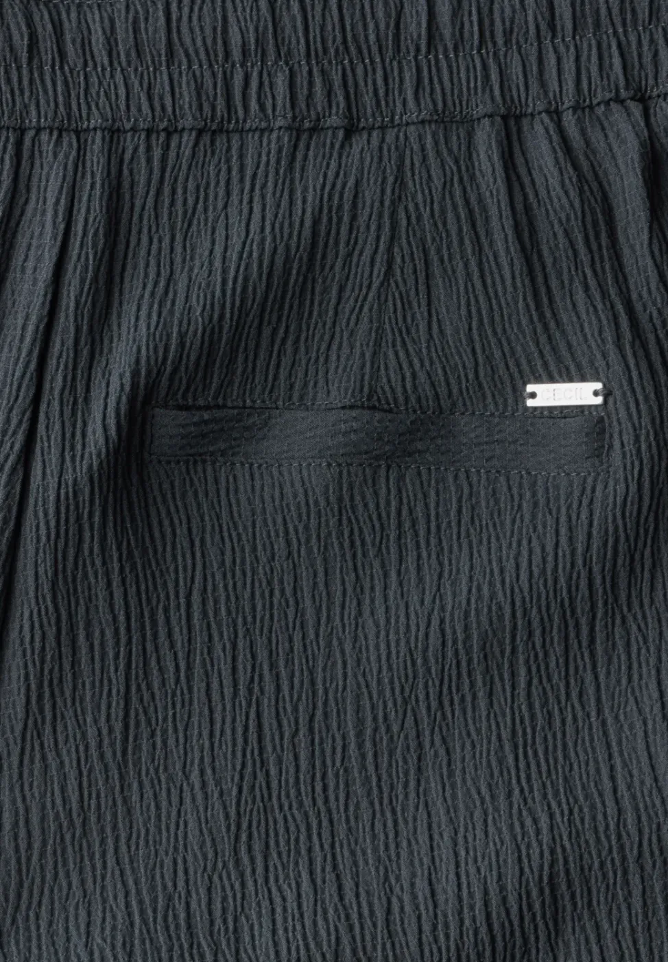 Wide Leg Strukturhose