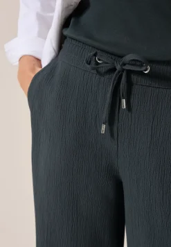 Wide Leg Strukturhose