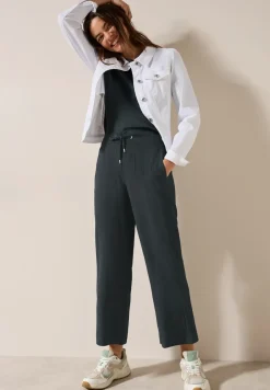 Wide Leg Strukturhose