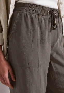 Wide Leg Strukturhose