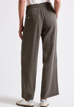 Wide Leg Strukturhose