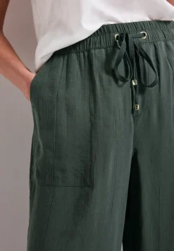 Wide Leg Strukturhose
