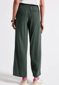 Wide Leg Strukturhose