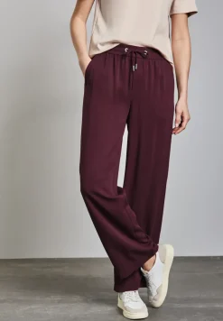 Wide Leg Twill Hose