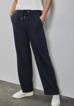 Wide Leg Twill Hose