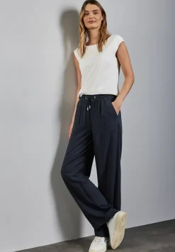 Wide Leg Twill Hose