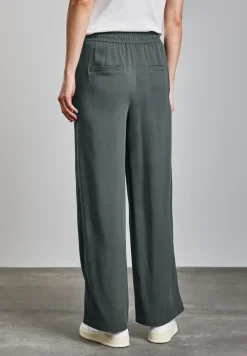 Wide Leg Twill Hose