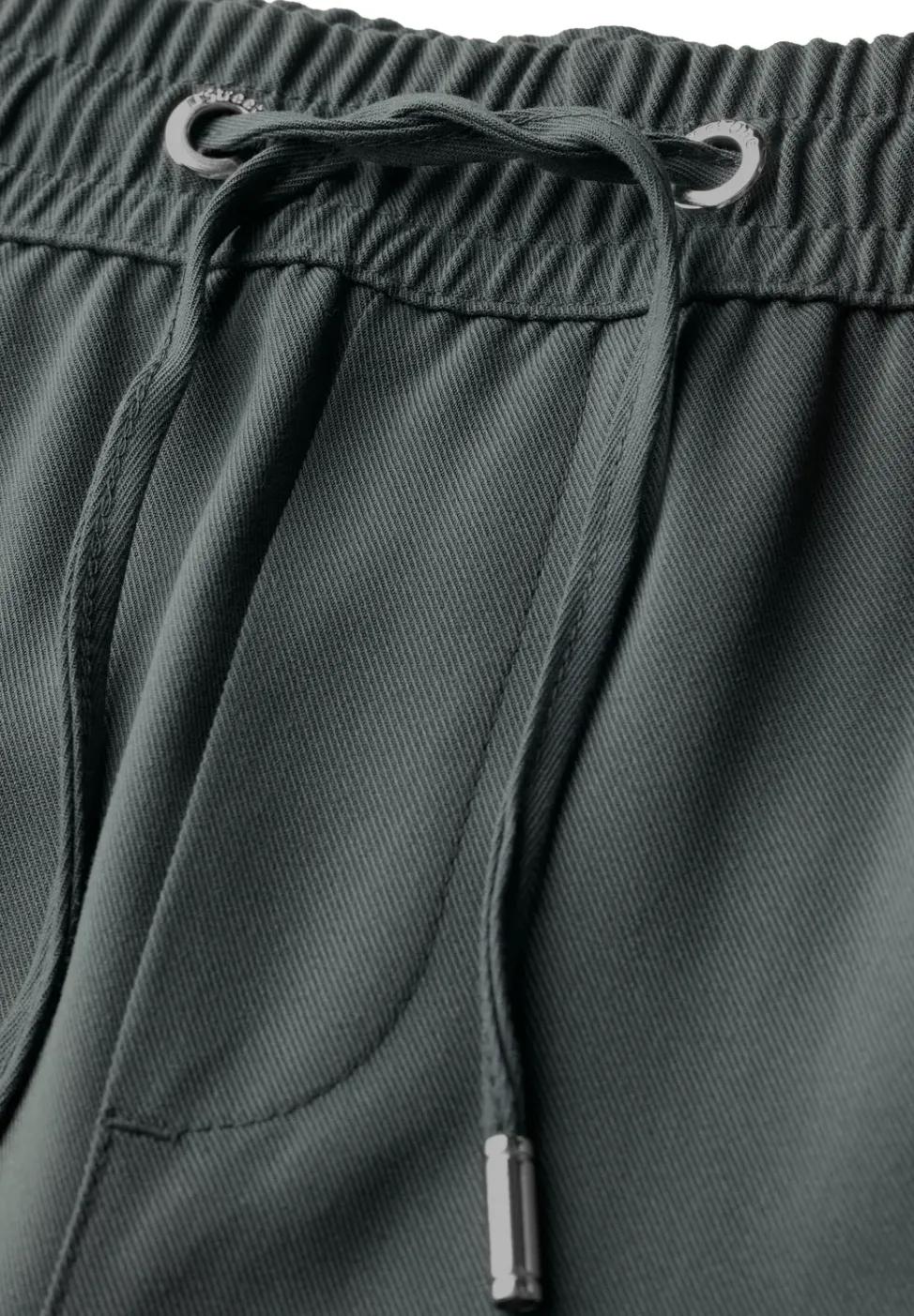 Wide Leg Twill Hose