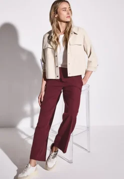 Wide Leg Twill Hose
