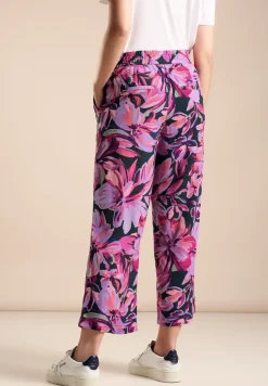 Wide Legs Print Hose