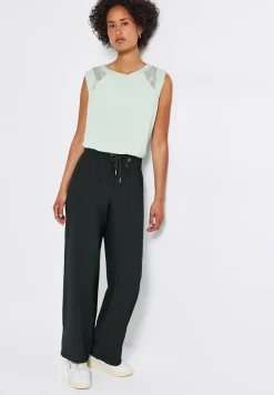 Wide Leg Crepe Hose