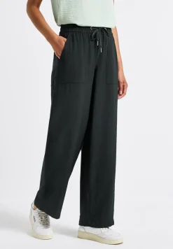 Wide Leg Crepe Hose