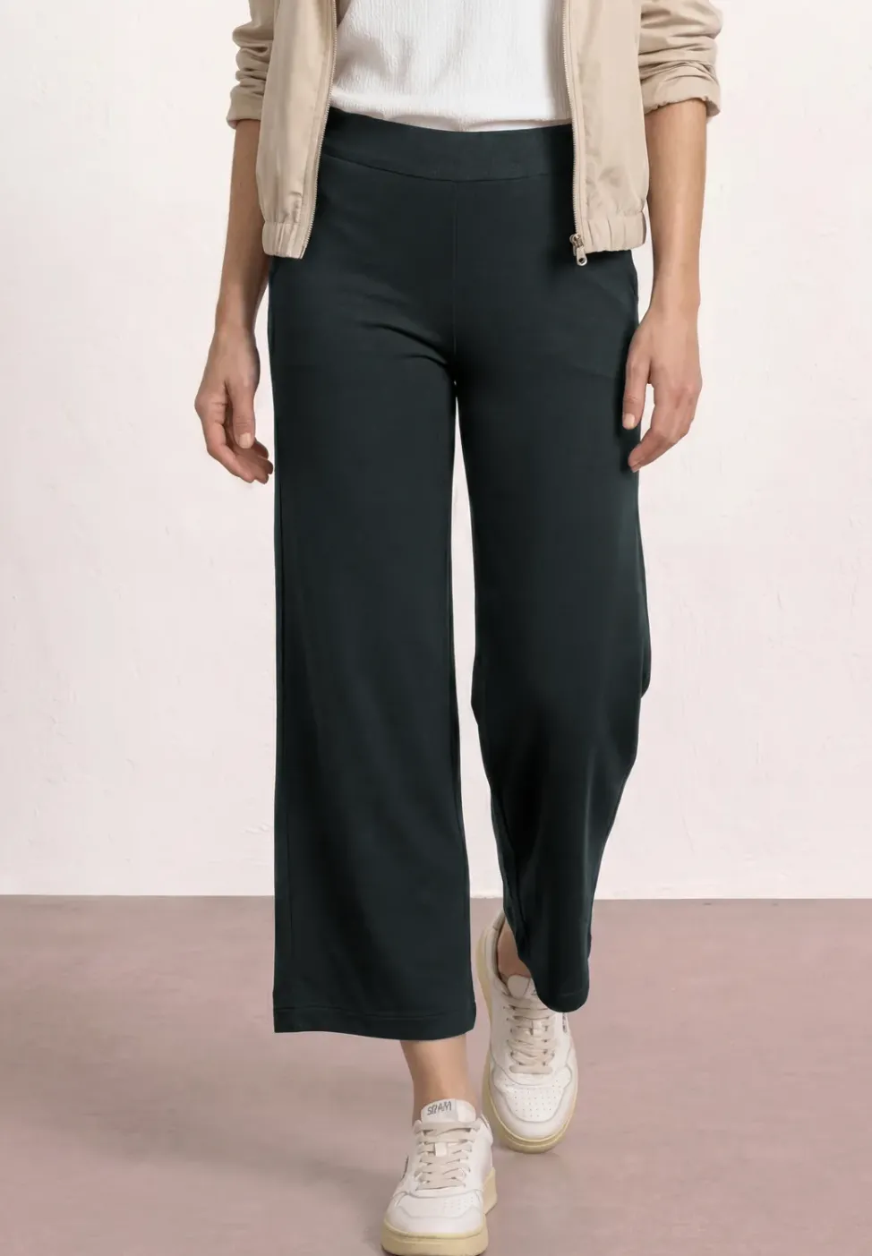 7/8 Wide Leg Hose im Loose Fit