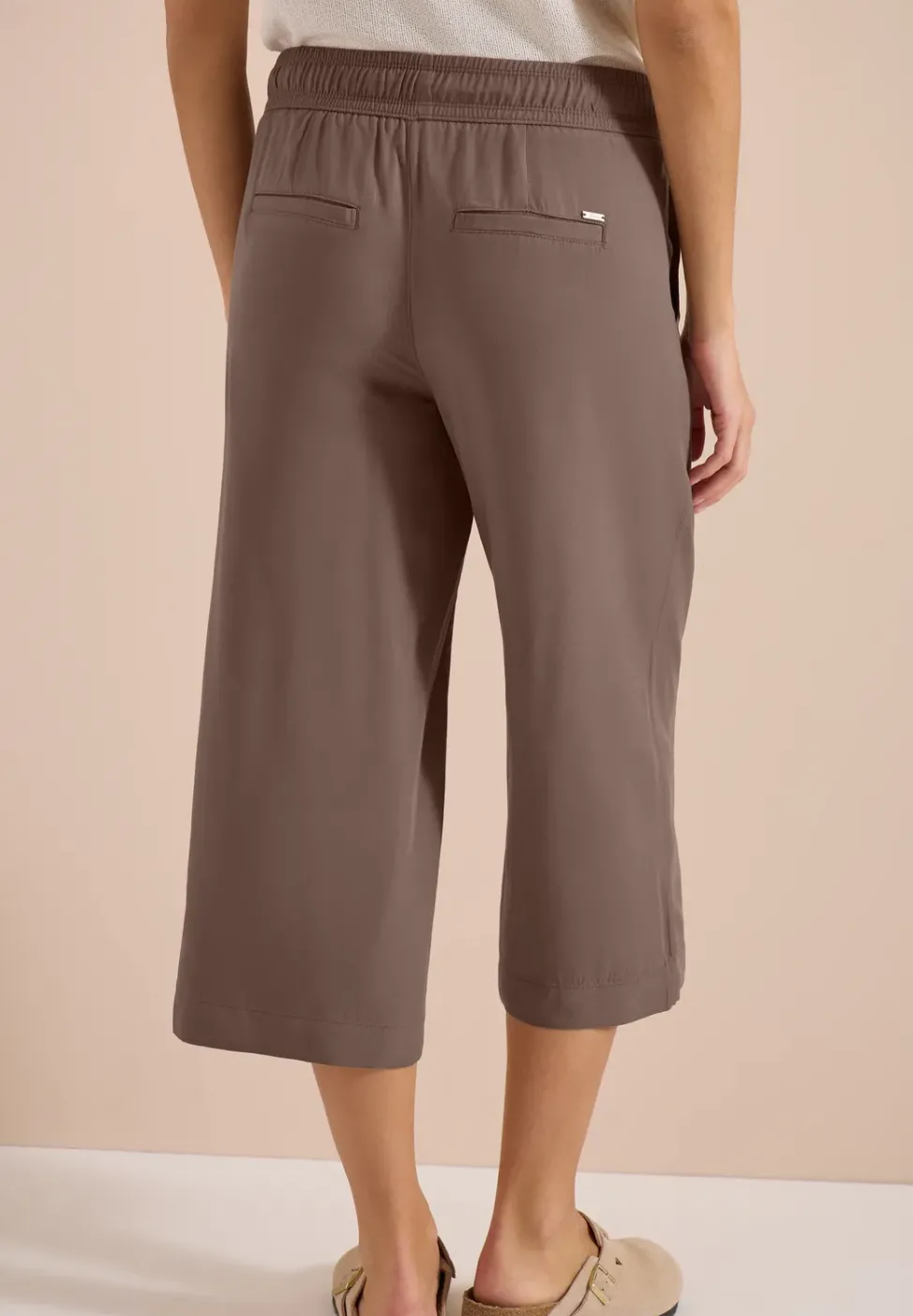 3/4 Wide Leg Hose im Loose Fit