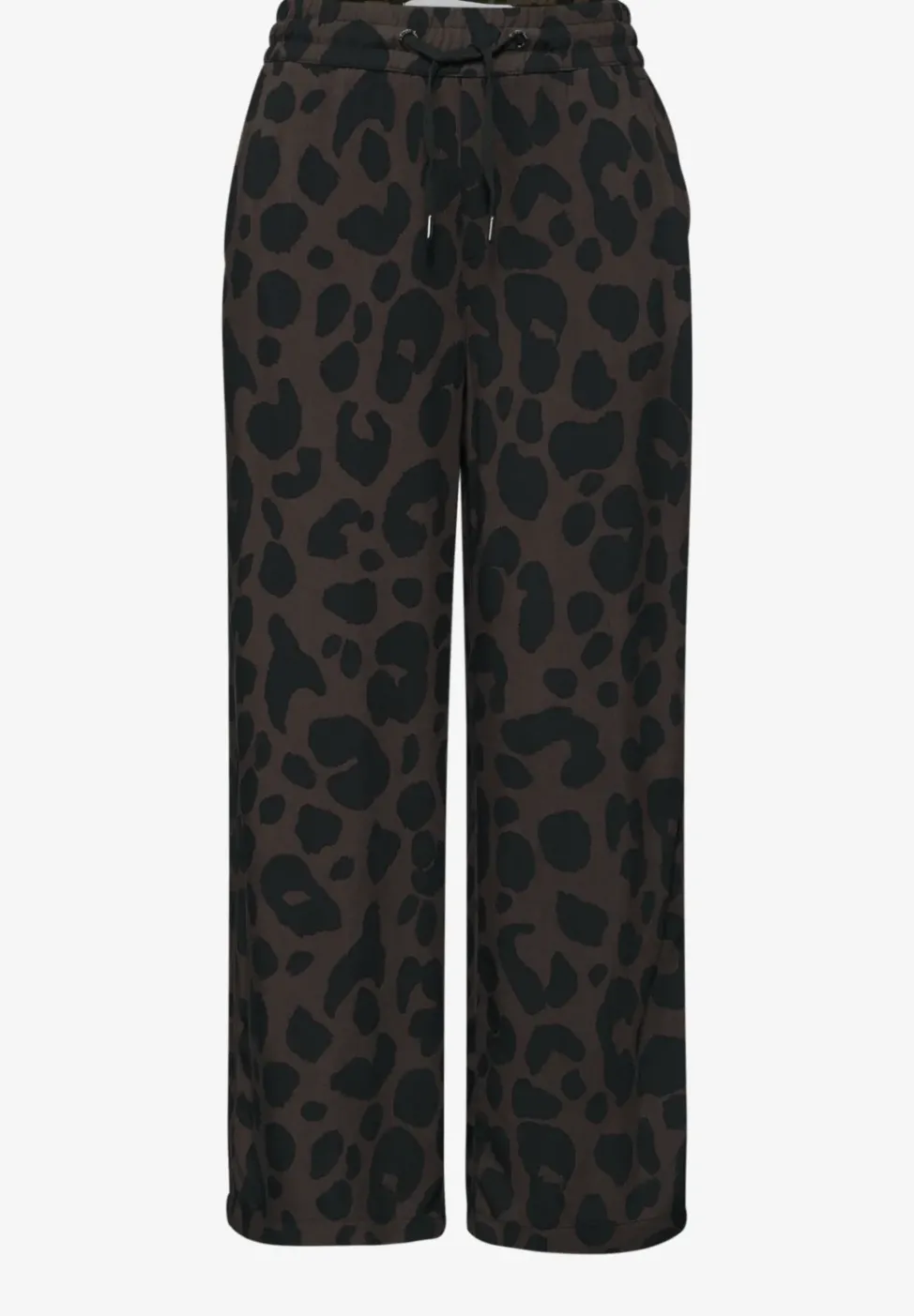 Wide Leg Hose im Loose Fit mit Print