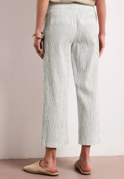 Wide Leg Hose im Loose Fit mit Streifen