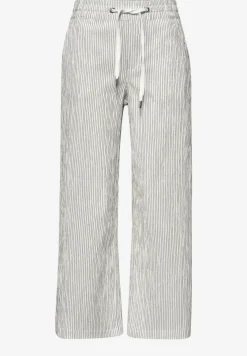 Wide Leg Hose im Loose Fit mit Streifen