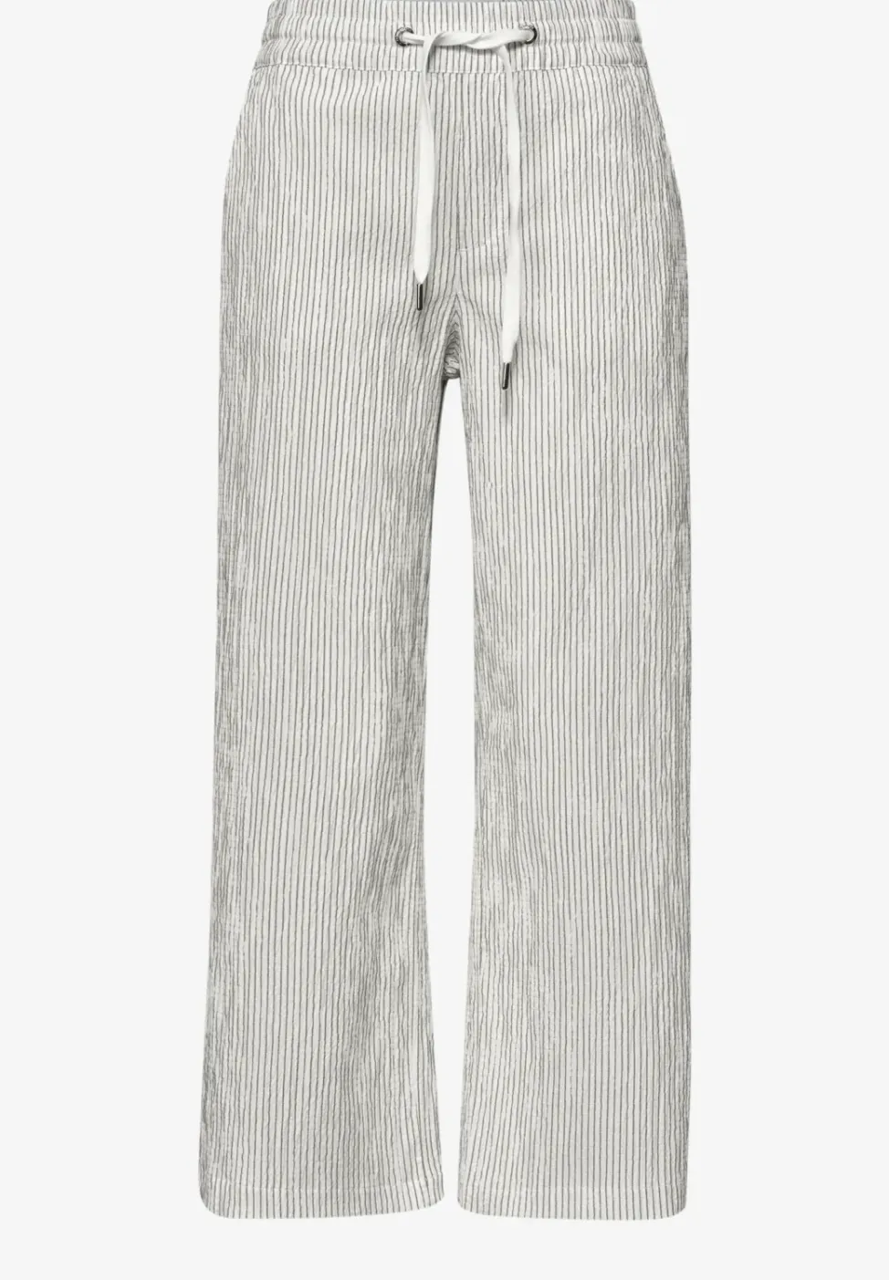 Wide Leg Hose im Loose Fit mit Streifen