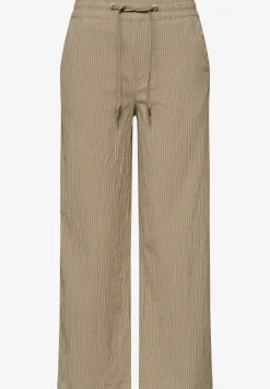 Wide Leg Hose im Loose Fit mit Streifen