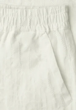 Wide Leg Hose mit Embroidery-Muster