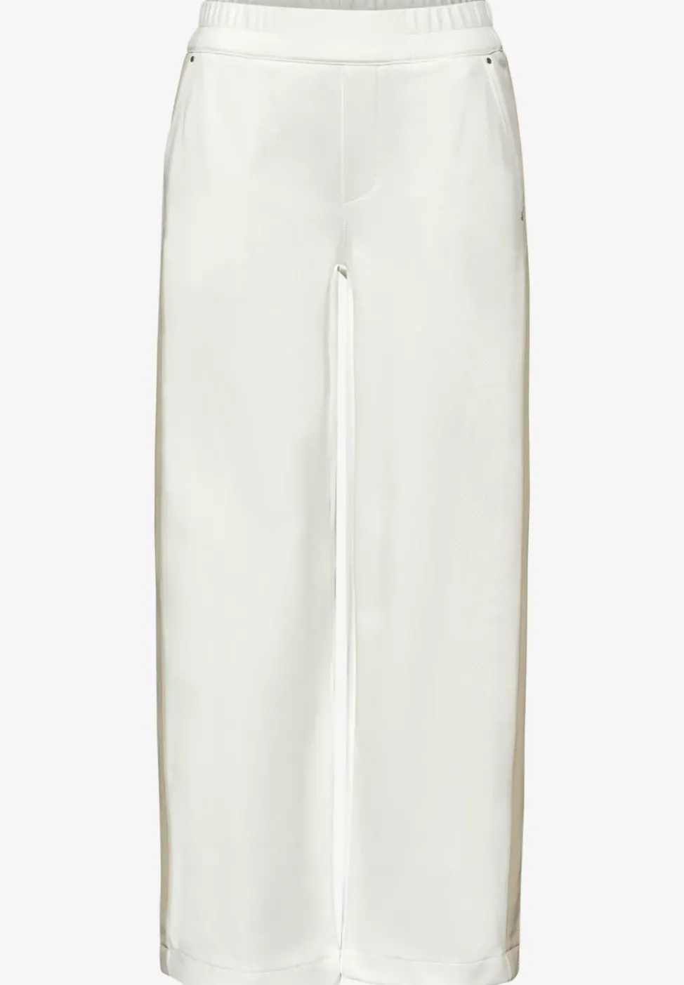 Wide Leg Hose mit Gallonstreifen