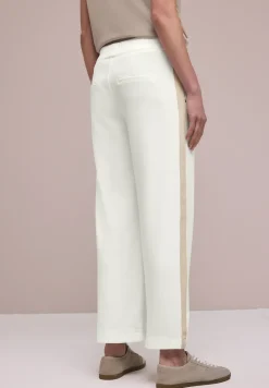 Wide Leg Hose mit Gallonstreifen