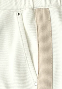 Wide Leg Hose mit Gallonstreifen