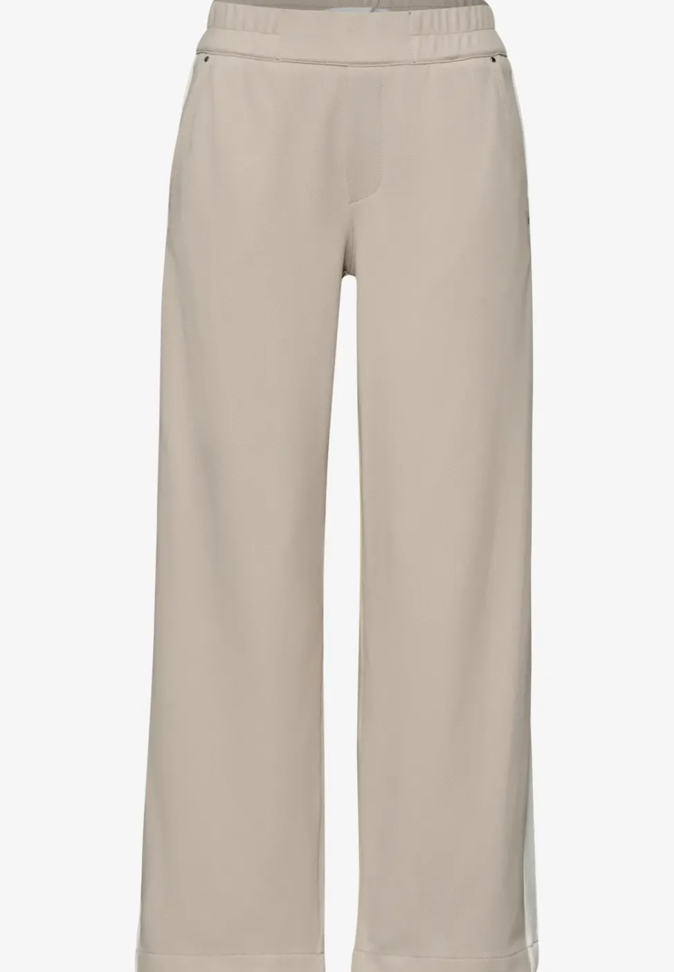 Wide Leg Hose mit Gallonstreifen