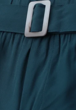 Wide Leg Hose mit Gürteldetail