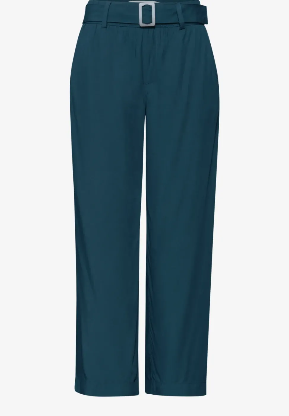 Wide Leg Hose mit Gürteldetail