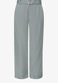 Wide Leg Hose mit Gürteldetail