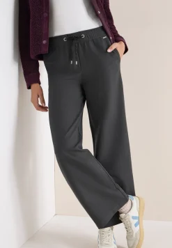 Wide Leg Hose mit Muster