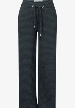 Wide Leg Hose mit Struktur