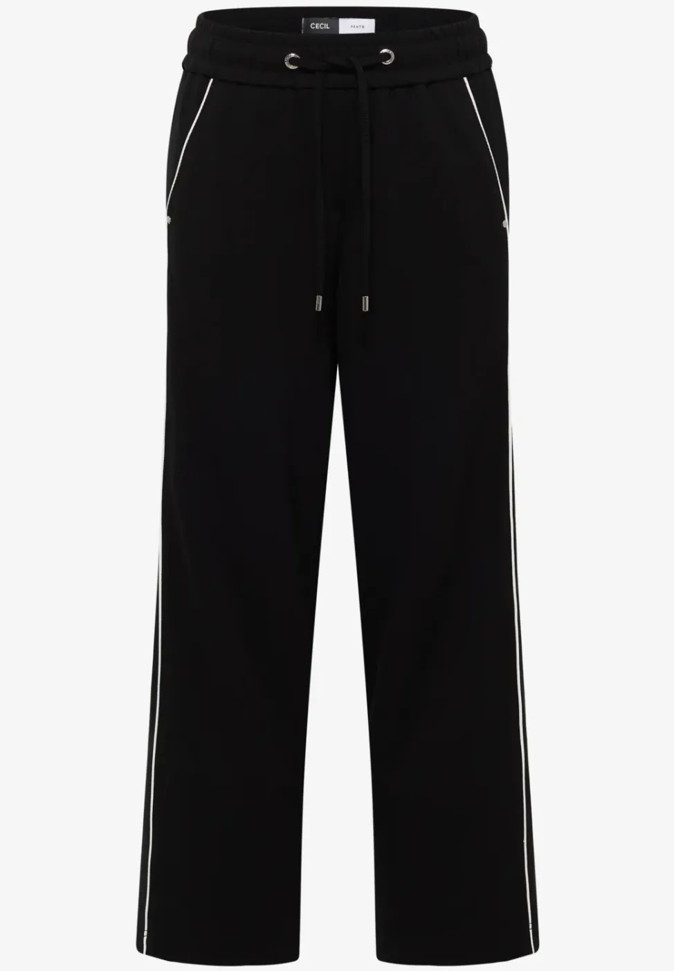 Wide Leg Hose mit Tape