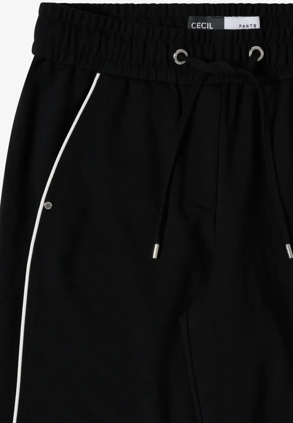 Wide Leg Hose mit Tape