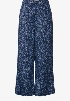 Wide Leg Hose mit Tapedetail