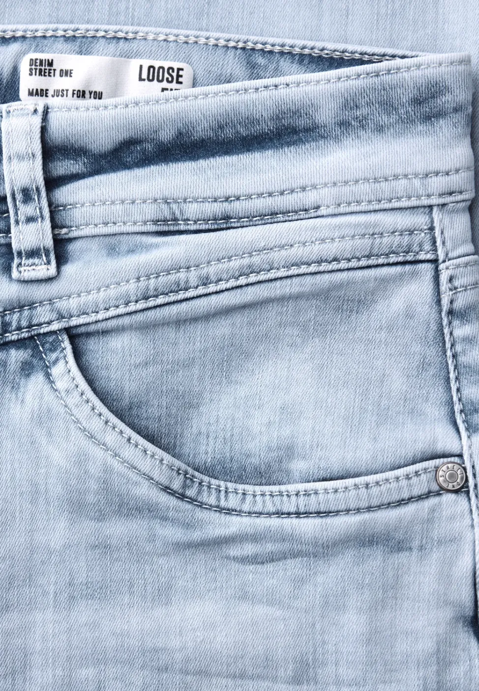 Wide Leg Jeans im Loose Fit