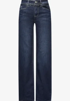 Wide Leg Jeans mit Gürtel