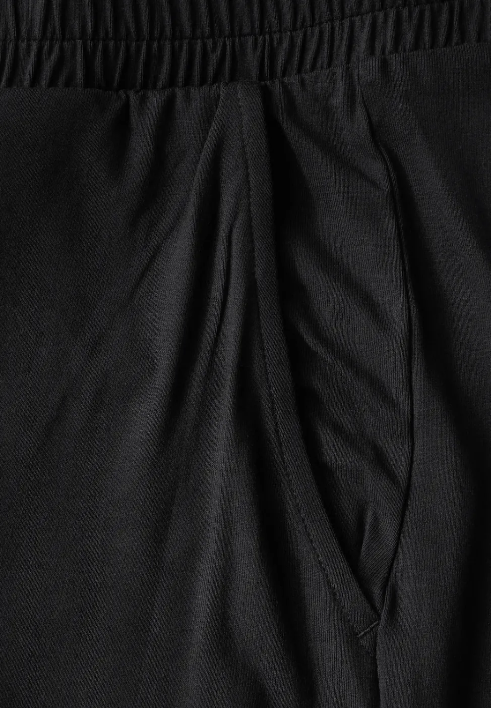 Wide Leg Jersey-Hose