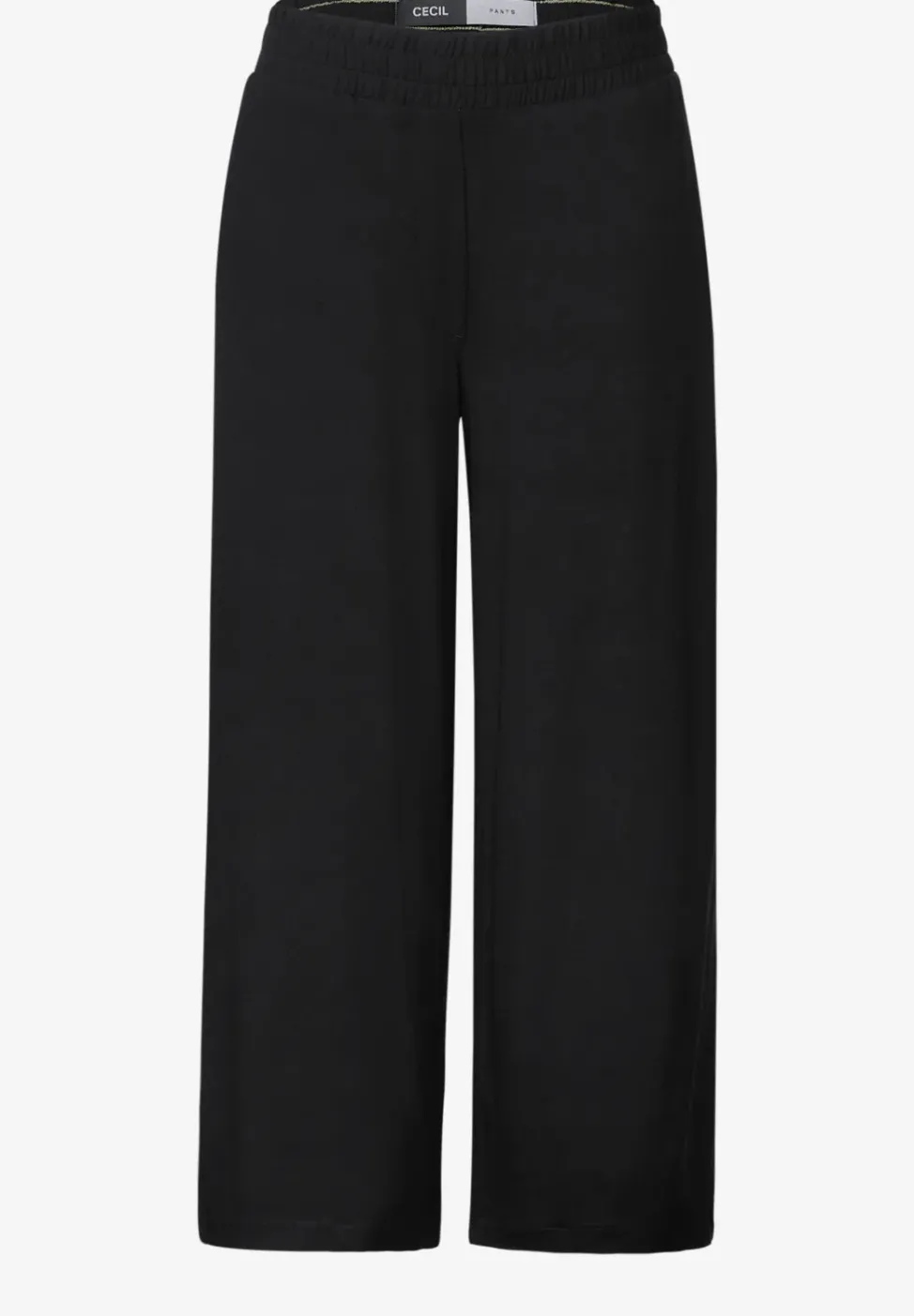 Wide Leg Jersey-Hose