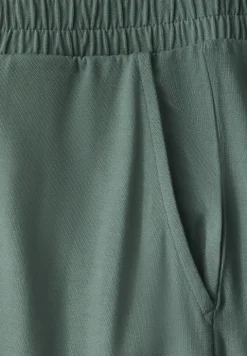 Wide Leg Jersey-Hose