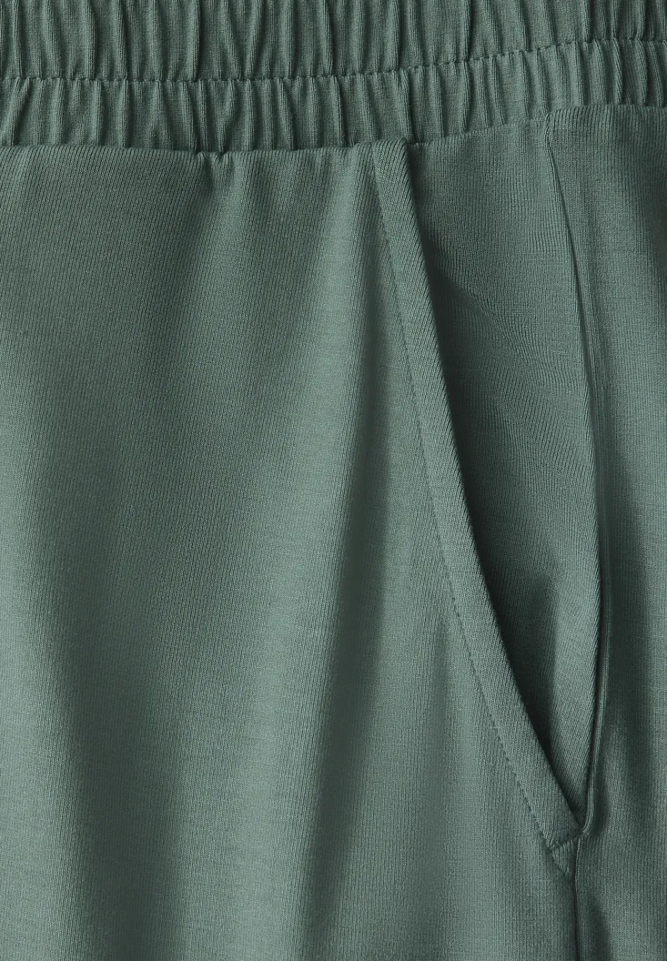 Wide Leg Jersey-Hose