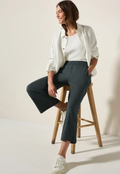 Wide Leg Jersey-Hose