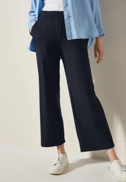 Wide Leg Jersey-Hose