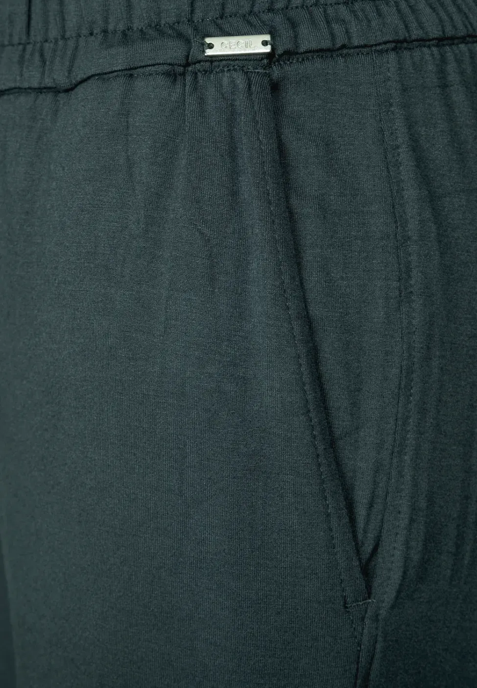 Wide Leg Jersey-Hose