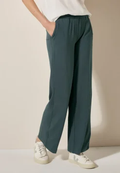 Wide Leg Jersey-Hose