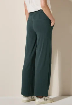 Wide Leg Jersey-Hose