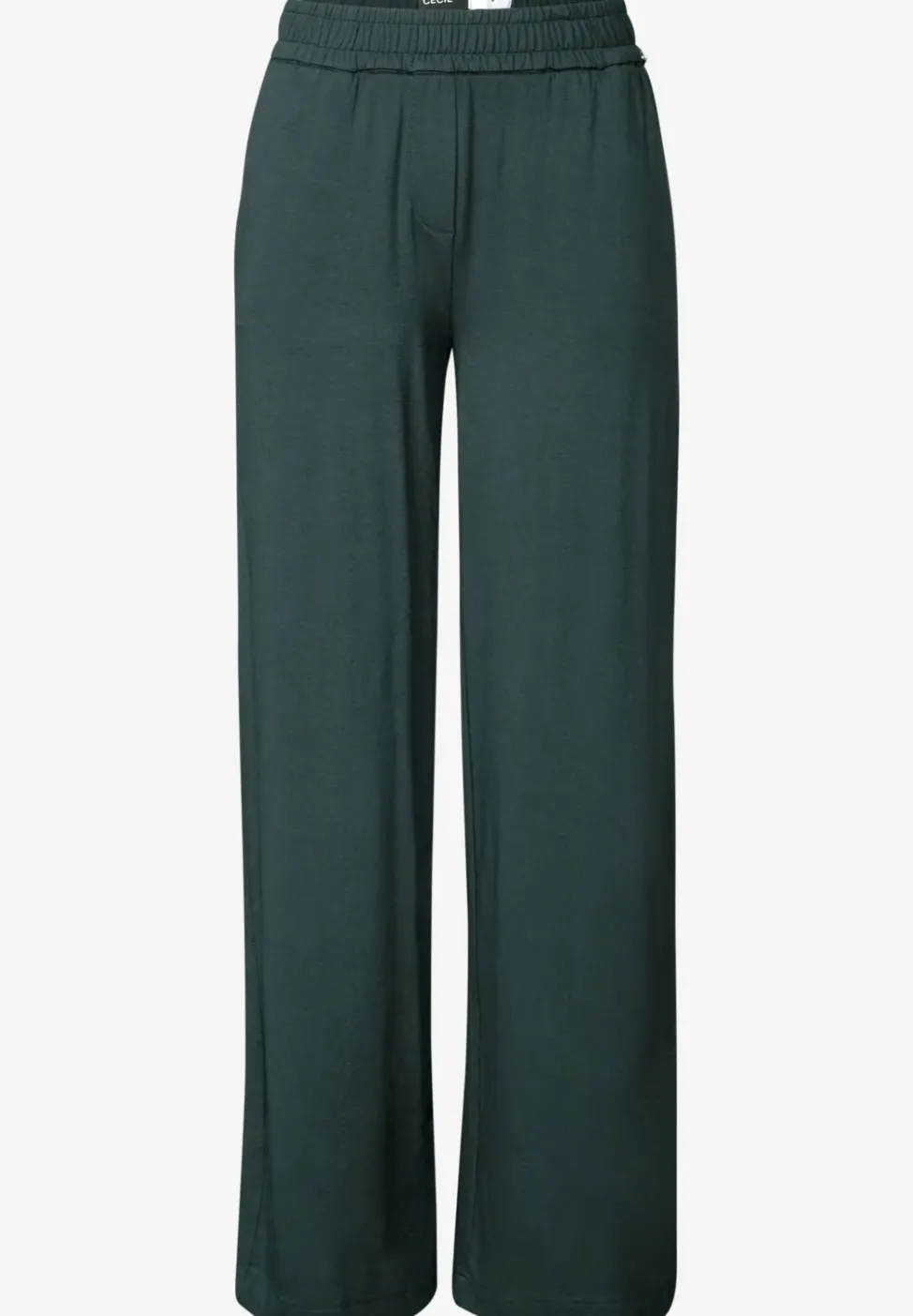 Wide Leg Jersey-Hose
